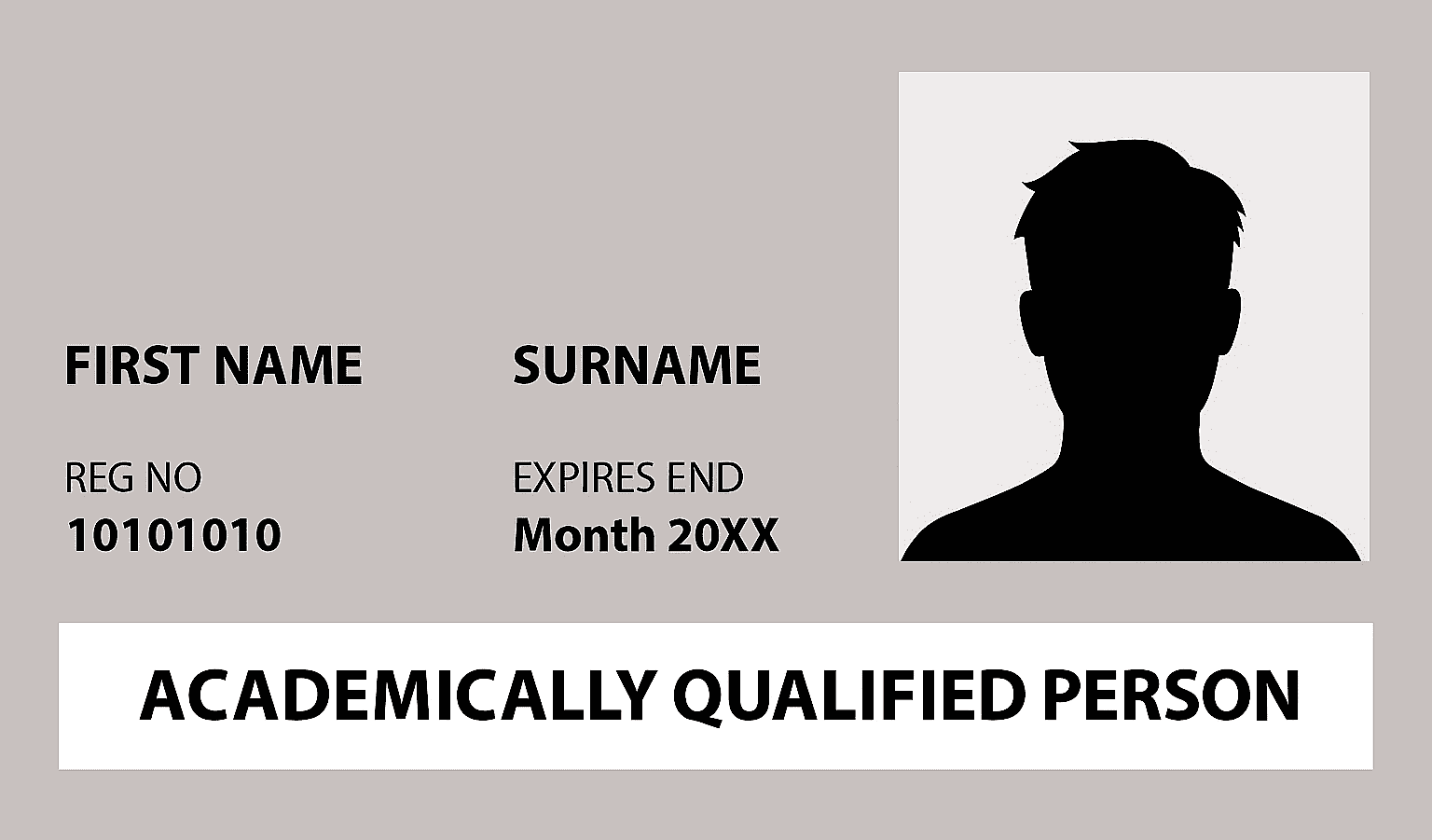 White AQP CSCS Card